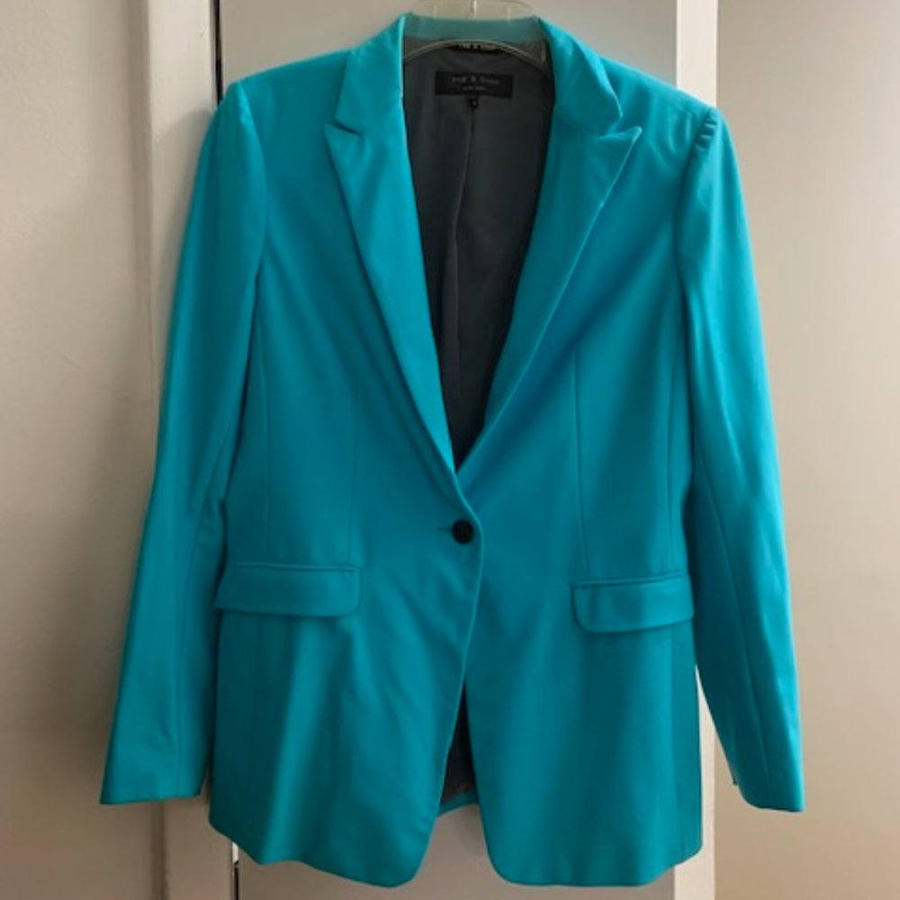 Rag & Bone Blue Blazer